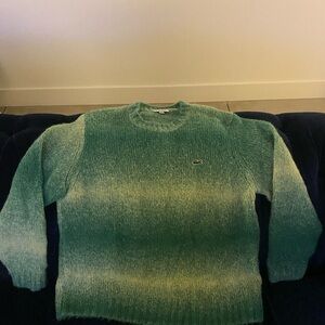 Lacoste Green Gradient Alpaca Sweater XL